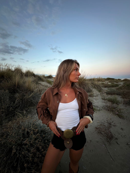 Veste à franges Savannah