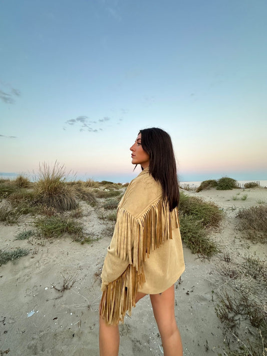 Veste à franges Dakota